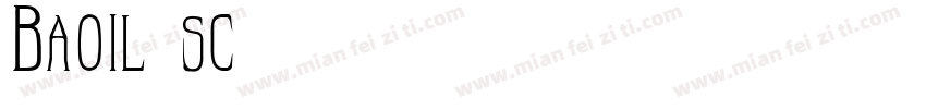 Baoil sc字体转换